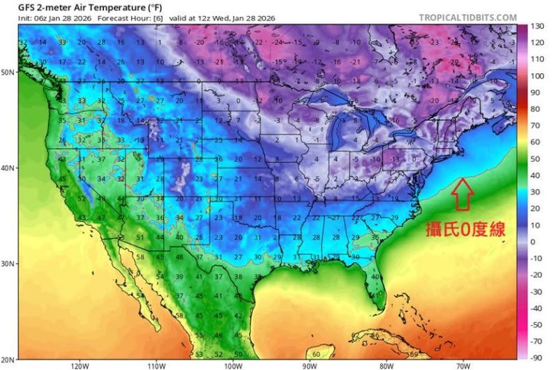 全美1.5億人陷暴雪危機！零下34度的白色恐懼，北極暖化釀禍？